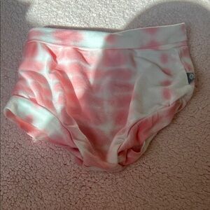 Kyte BABY Pink and White Bummies